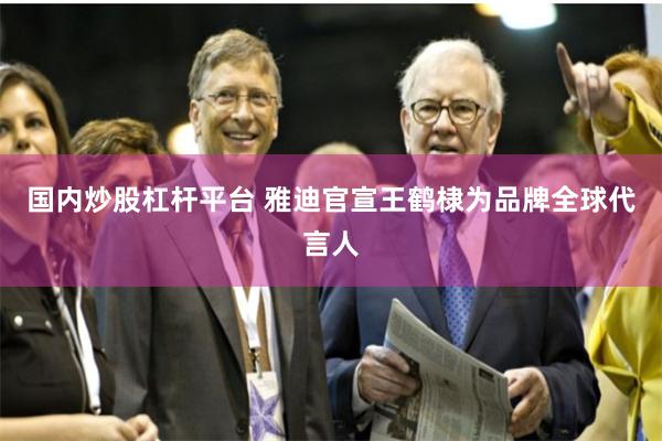国内炒股杠杆平台 雅迪官宣王鹤棣为品牌全球代言人